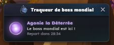 Fenêtre du Traqueur